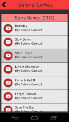 Selena Gomez android App screenshot 1