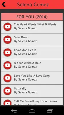 Selena Gomez android App screenshot 8